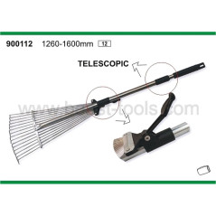 Rateau Télescopique 80-165 cm - Utilisation Polyvalente - Pratique et Efficace - Beast