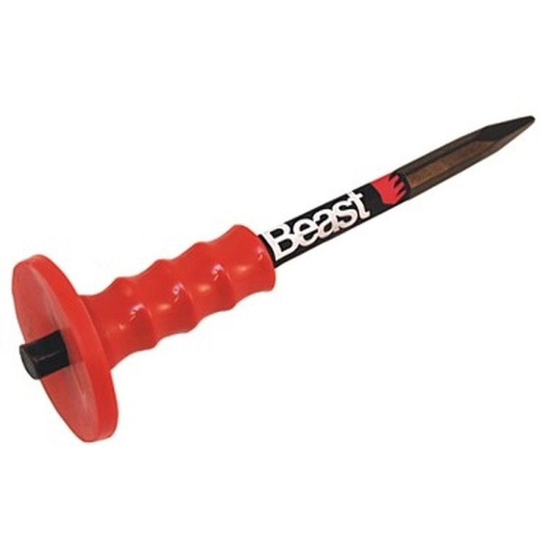 Ciseau avec Garde 300x16 mm - Acier, Précision et Durabilité - Beast - Beast