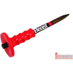 Ciseau avec Garde 300x16 mm - Acier, Précision et Durabilité - Beast - Beast
