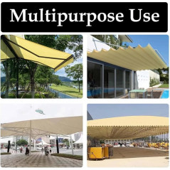 Bâche de Protection 6x12M - Résistante et Durable - Protection Optimale contre les Intempéries - Beast