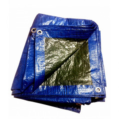 Bâche de Protection 8x12M - Résistante et Durable - Protection Optimale contre les Intempéries - Beast