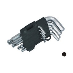 Jeu de Clés Hex 1.5-10 mm - 9 Pcs - Précision et polyvalence, Acier - Beast