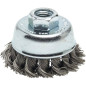 Brosse Couvette Acier 65 mm - Pivot 6 mm - Résistante et Efficace - Beast - Beast