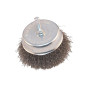 Brosse Couvette Acier 80 mm - Pivot 6 mm - Résistante et Efficace - Beast