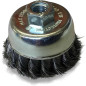 Brosse Couvette Acier 65 mm - Pivot 6 mm - Résistante et Efficace - Beast - Beast