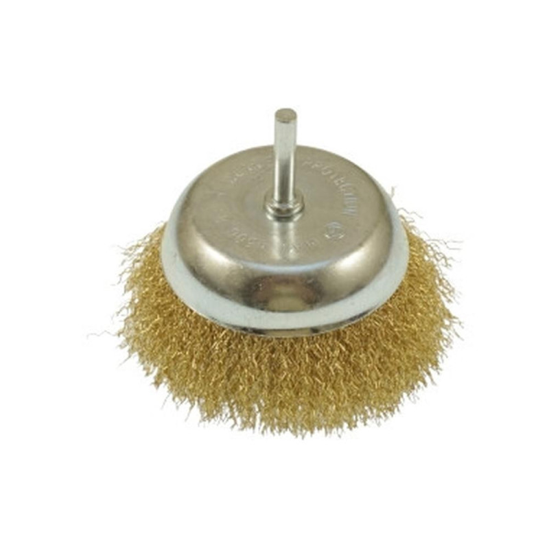 Brosse Couvette Acier 100 mm - Pivot 6 mm - Résistante et Efficace - Beast