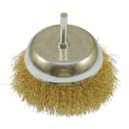 Brosse Couvette Acier 100 mm - Pivot 6 mm - Résistante et Efficace - Beast