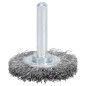 Brosse Couvette Acier 80 mm - Pivot 6 mm - Résistante et Efficace - Beast
