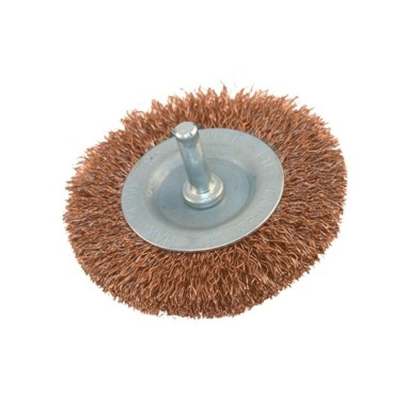 Brosse Couvette Acier 125 mm - Pivot 6 mm - Résistante et Durable - Beast - Beast