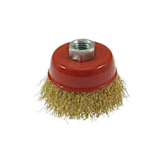 Brosse Rotative M14 65 mm - Acier, Norme Straight Cup - Idéale pour Finitions Précises - Beast - Beast