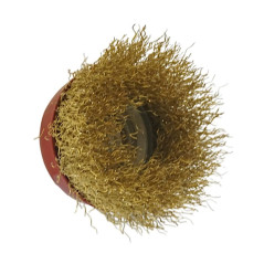 Brosse Rotative M14 65 mm - Acier, Norme Straight Cup - Idéale pour Finitions Précises - Beast - Beast