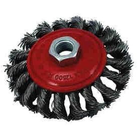 Brosse Couvette Acier M14 100 mm - Acier, Norme M14 - Nettoyage Efficace et Précis - Beast - Beast