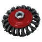 Brosse Couvette Acier M14 100 mm - Acier, Norme M14 - Nettoyage Efficace et Précis - Beast - Beast