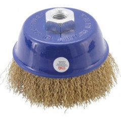 Brosse Couvette Acier M14 100 mm - Acier, Norme M14 - Nettoyage Efficace et Précis - Beast - Beast