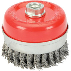 Brosse Couvette Acier M14 100 mm - Acier, Norme M14 - Nettoyage Efficace et Précis - Beast - Beast