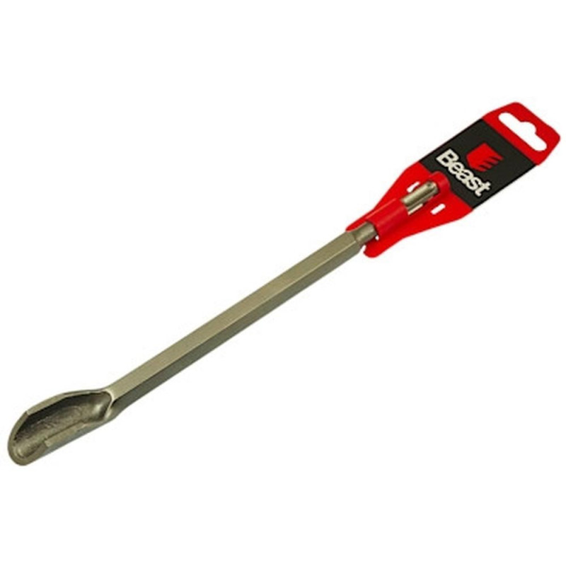 Ciseau pour Béton 250 mm - U-Shape, 22 mm x 14 mm - Précision et Efficacité - Beast - Beast