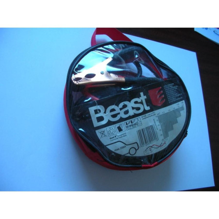 Câbles de Démarrage 2M - Max 250A - Résistants et Fiables - Démarrage Facile - Beast
