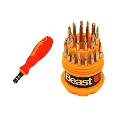 Tournevis d'Horloger 31 Pièces - Précision et Polyvalence - Outils Essentiels pour Horlogers - Beast