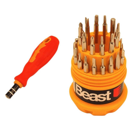 Tournevis d'Horloger 31 Pièces - Précision et Polyvalence - Outils Essentiels pour Horlogers - Beast