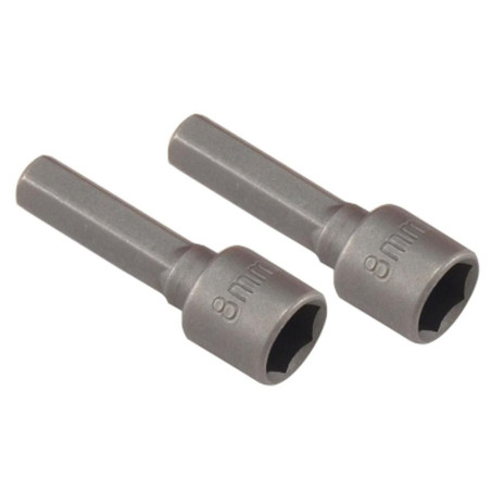 Douille Tournevis 8 mm x 48 mm - 2x Magnétique - Précision et Efficacité - Beast