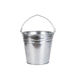 Seau en Métal Zingué 7L - Capacité 7L, Pratique et Durable - Idéal pour le Jardinage - Beast