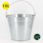 Pot d'Acier Galvanisé 15L - Dual Bottom - Résistant et Durable - Beast - Beast