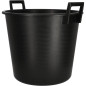 Seau Rond 40L - Capacité 40 Litres - Plastique Résistant - Idéal pour le Stockage - Beast