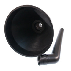 Entonnoir Oblique 165 mm - Pratique et Efficace - Idéal pour Transvaser Liquides - Beast
