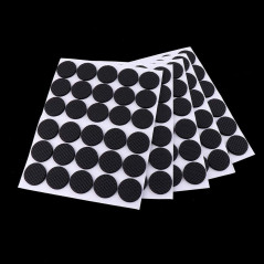 Jeu de Patins Feutre 28x - Noir - Glisse Silencieuse et Protection des Surfaces - Beast - Beast