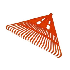 Râteau en PVC 610 mm - 24 Dents, Ø28 mm - Idéal pour Ramasser les Feuilles - Beast - Beast