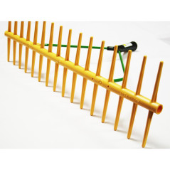 Rateau à Foin 55 cm - PVC, Ø28 mm - Résistant et Pratique - Beast - Beast