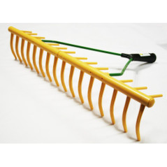 Rateau à Foin 55 cm - PVC, Ø28 mm - Résistant et Pratique - Beast - Beast