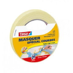 Ruban de Peinture 19mm x 25m - Polyvalent et Précis - Idéal pour Finitions et Protection - Beast