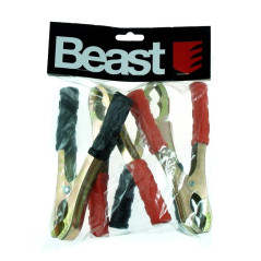 Pinces à Câbles de Démarrage 13 cm - 4 x - Pratiques et Efficaces - Beast
