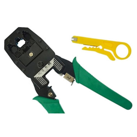 Pince à Sertir RJ45/RJ12/RJ11 - Outil Multifonctionnel - Précision et Fiabilité - Beast