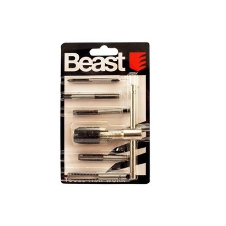 Tarauds M6-M12 - HCS Metric, 6 Pièces - Précision et Durabilité - Beast - Beast