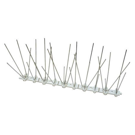 Brochettes Anti Pigeon 10x25 cm - Spikes 2-4-2-4 - Protection Efficace contre les Pigeons - Beast