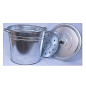 Pot d'Acier Galvanisé 32L - Dual Bottom - Résistant et Durable - Beast - Beast