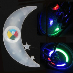 Lampe LED de Vélo 3 Fonctions - Sans Piles - Pratique et Écologique - Beast