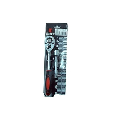 Clés à Douille 8-24 mm 1/2'' - Acier, Norme CV 12X - Polyvalence et Précision - Beast