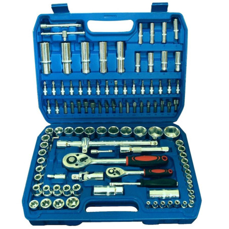 Clés à Douille 108 - 1/2'' et 1/4'' - Acier au Chrome Vanadium - Outils Pratiques et Durables - Beast