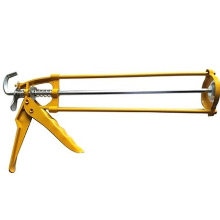 Pistolet à Mastic 225 mm - Squelette, Précision et Ergonomie - Idéal pour Travaux de Finition - Beast