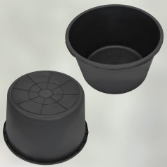 Seau Rond 90L - Capacité 90 Litres - Polyéthylène Résistant - Idéal pour le Stockage - Beast
