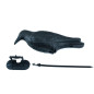 Corbeau Épouvantail 38 cm - Plastic - Décoration de Jardin - Effet Disuasif - Beast