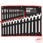 Trousse pour Set de Clés 17 Pièces - 6-32 mm, Outils Pratiques - Idéale pour Réparations - Beast
