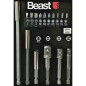Jeu d'Embouts 16 Bits/Adaptateurs - CRV6150 - Outils Pratiques et Polyvalents - Idéal pour Réparations - Beast