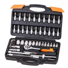 Clés à Douille 1/4'' CV 46X - Zinc Plated - Résistantes et Durables - Beast - Beast