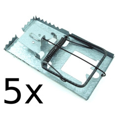 Piège à Rat 17x7 cm - Acier, Efficace et Durable - Beast - Beast