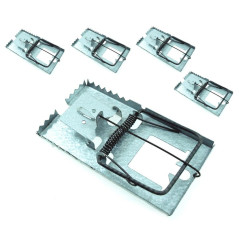Piège à Rat 17x7 cm - Acier, Efficace et Durable - Beast - Beast