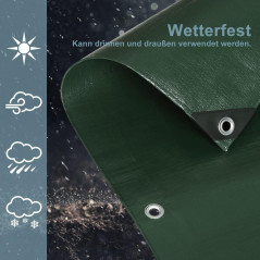 Bâche de Protection 4x8M - Résistante et Durable - Idéale pour Couvrir et Protéger - Beast